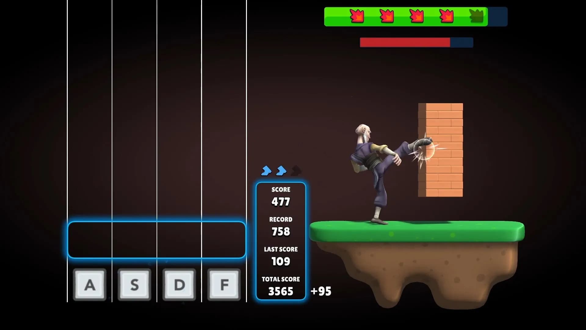 KICK MASTER screenshot screenshot 1