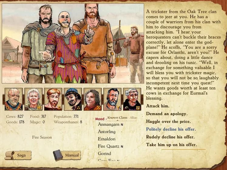 King of Dragon Pass screenshot screenshot 8