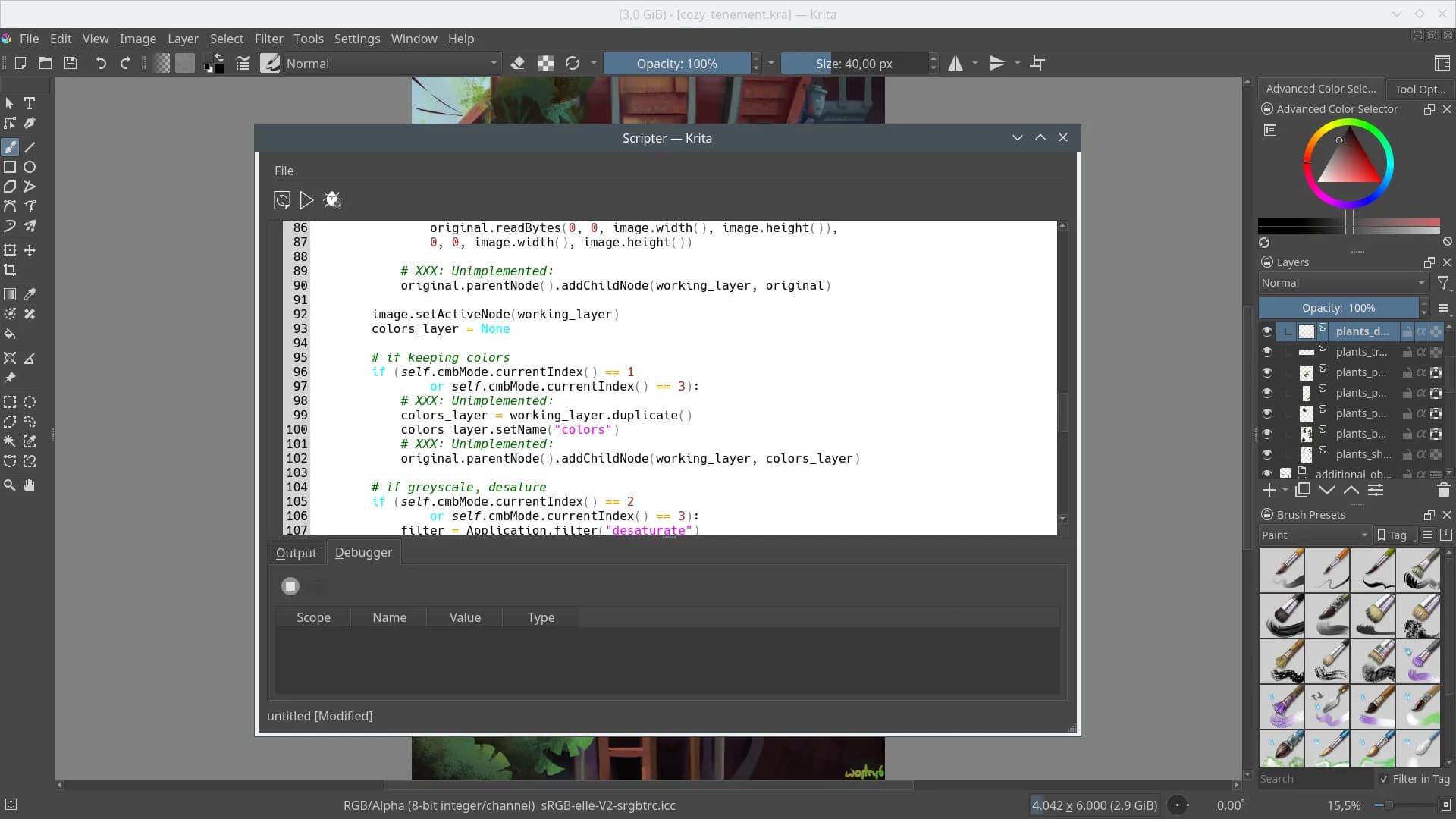 Krita screenshot screenshot 10