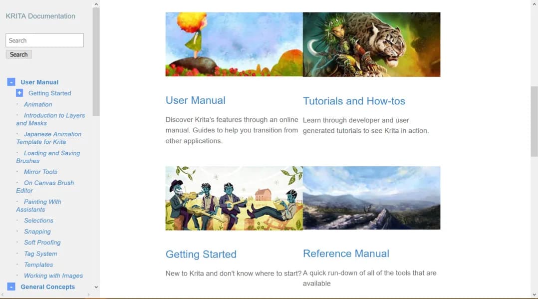 Krita screenshot screenshot 12