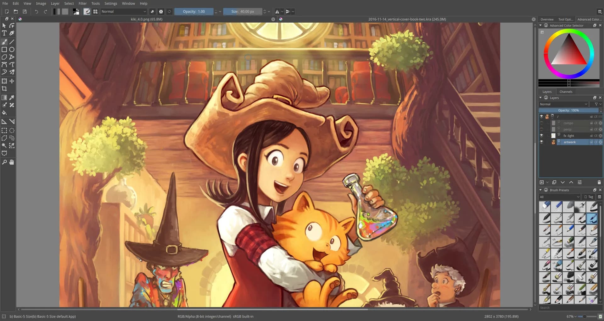 Krita screenshot screenshot 2