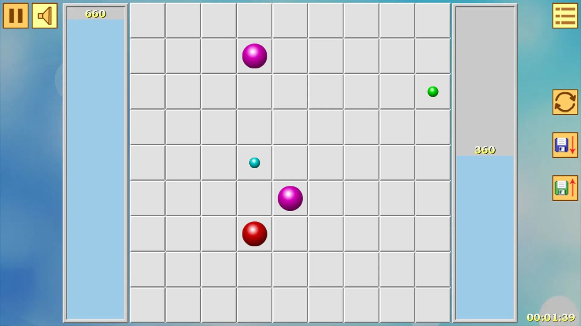 Lines of Balls screenshot screenshot 0