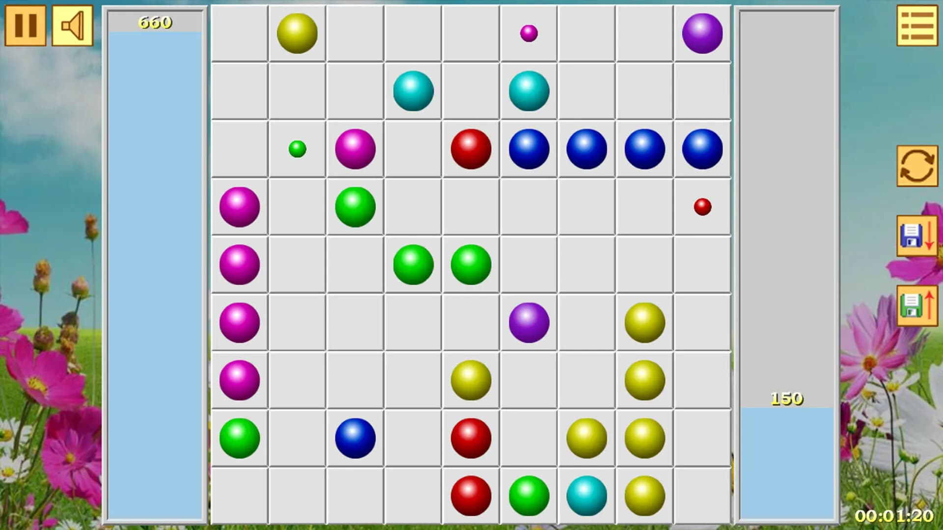 Lines of Balls screenshot screenshot 4