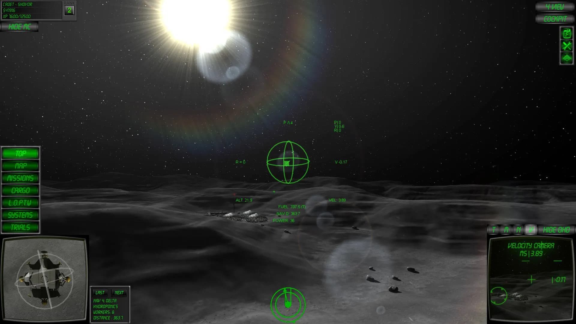 Lunar Flight screenshot screenshot 4