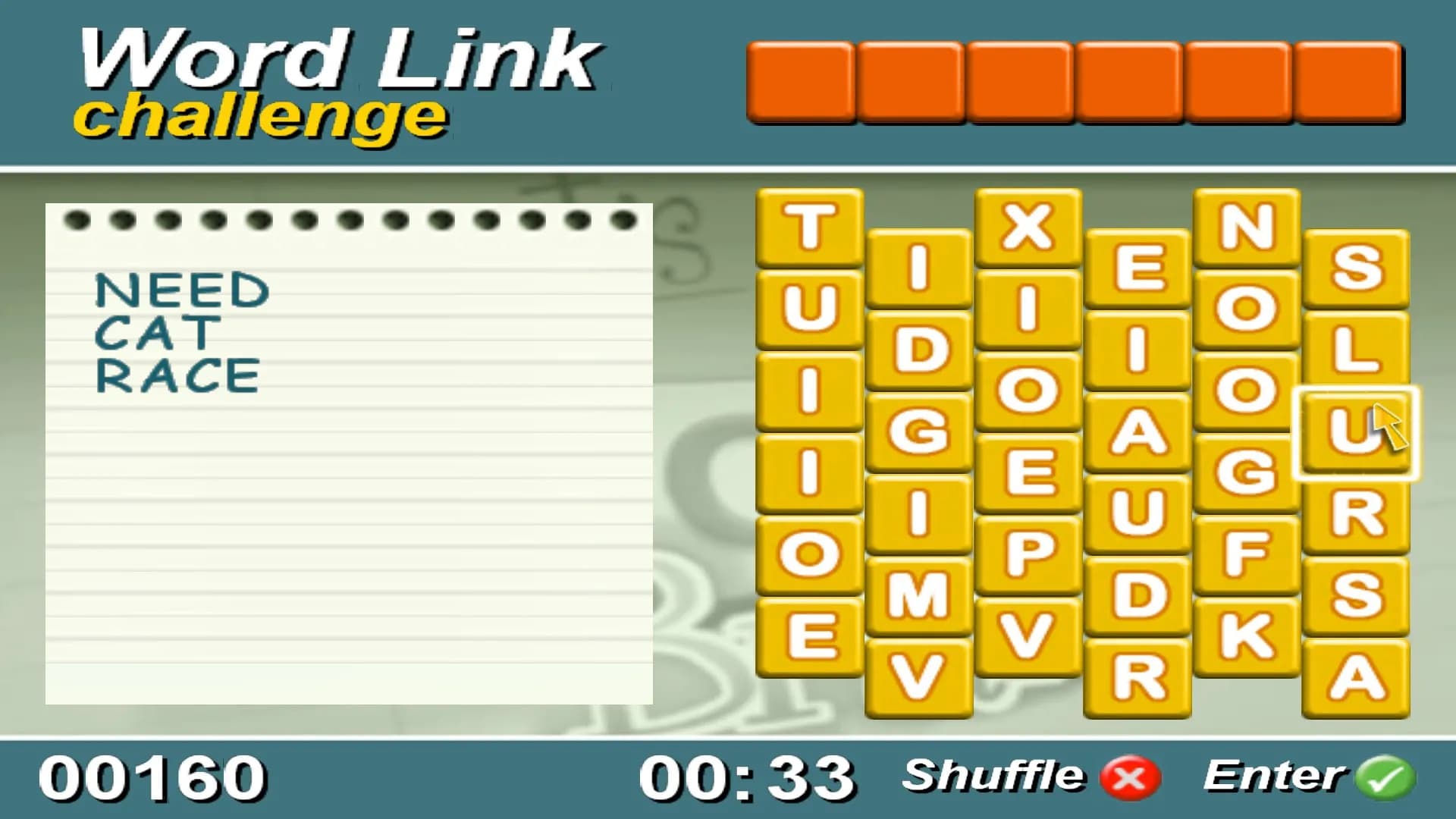 Margot's Word Brain screenshot screenshot 1