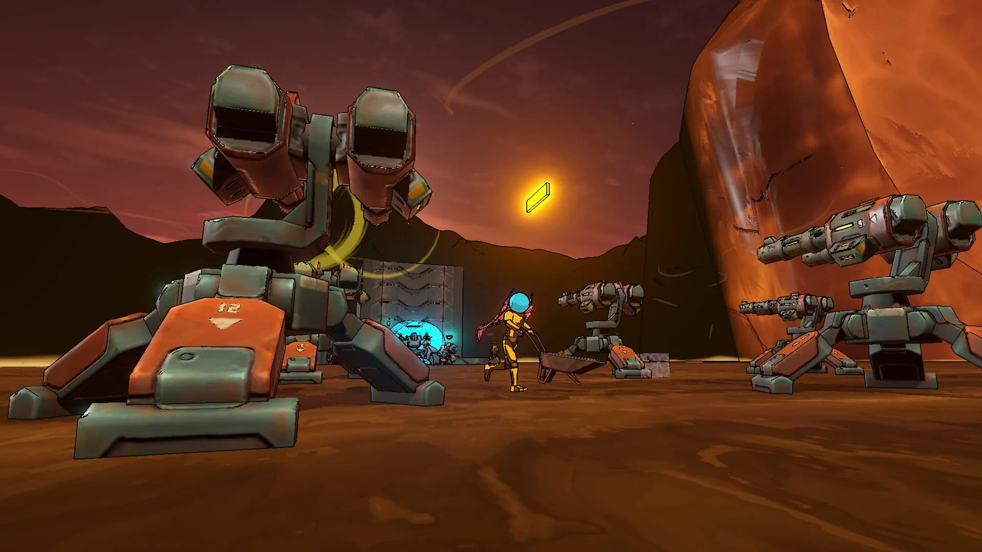 Mars vs. Robots screenshot screenshot 1