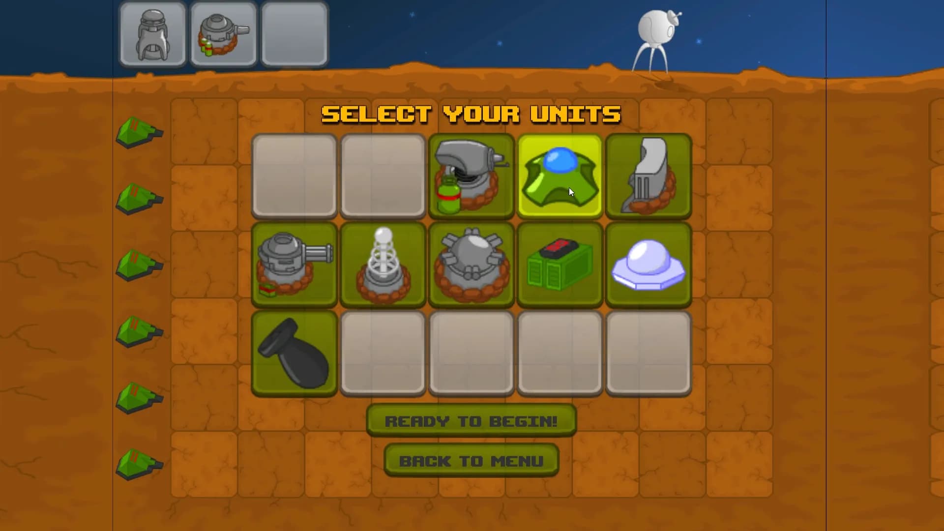 Martians Vs Robots screenshot screenshot 1