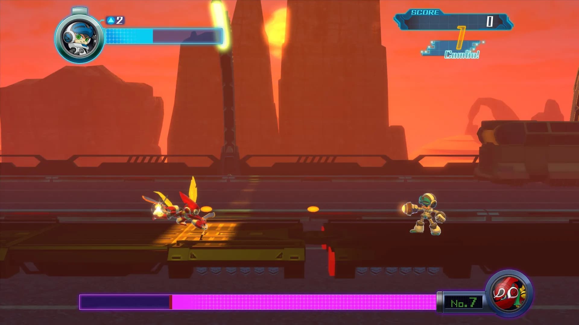 Mighty No. 9 screenshot screenshot 1