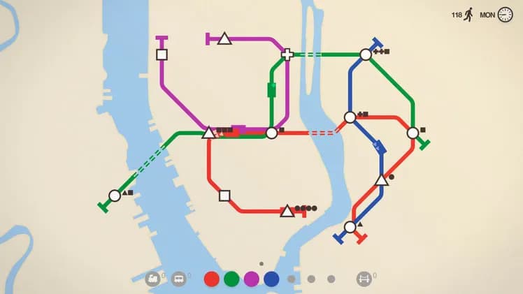 Mini Metro screenshot screenshot 0