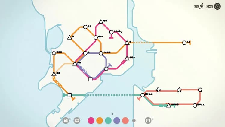 Mini Metro screenshot screenshot 6