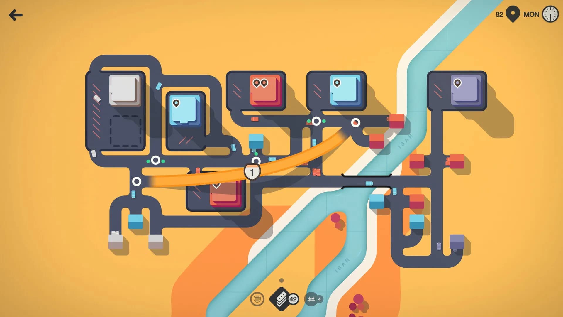 Mini Motorways screenshot screenshot 1