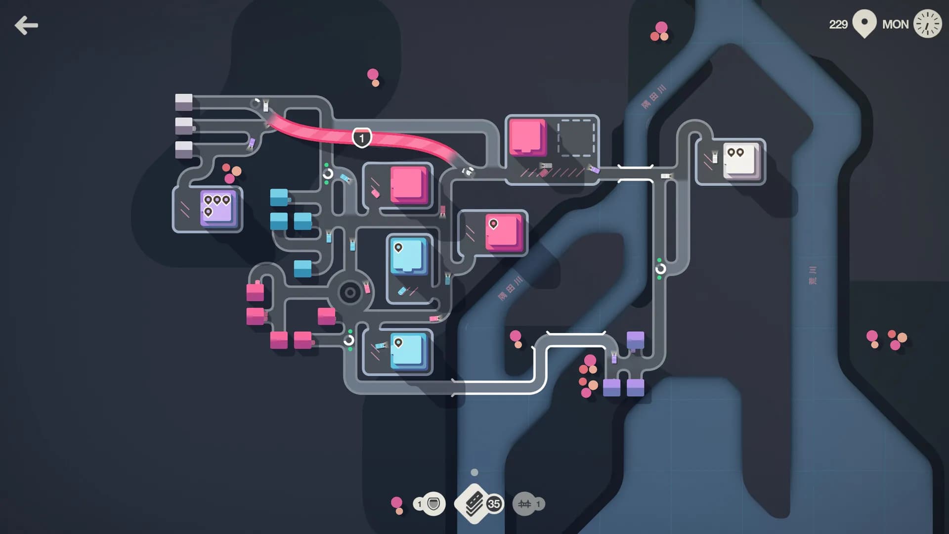 Mini Motorways screenshot screenshot 2