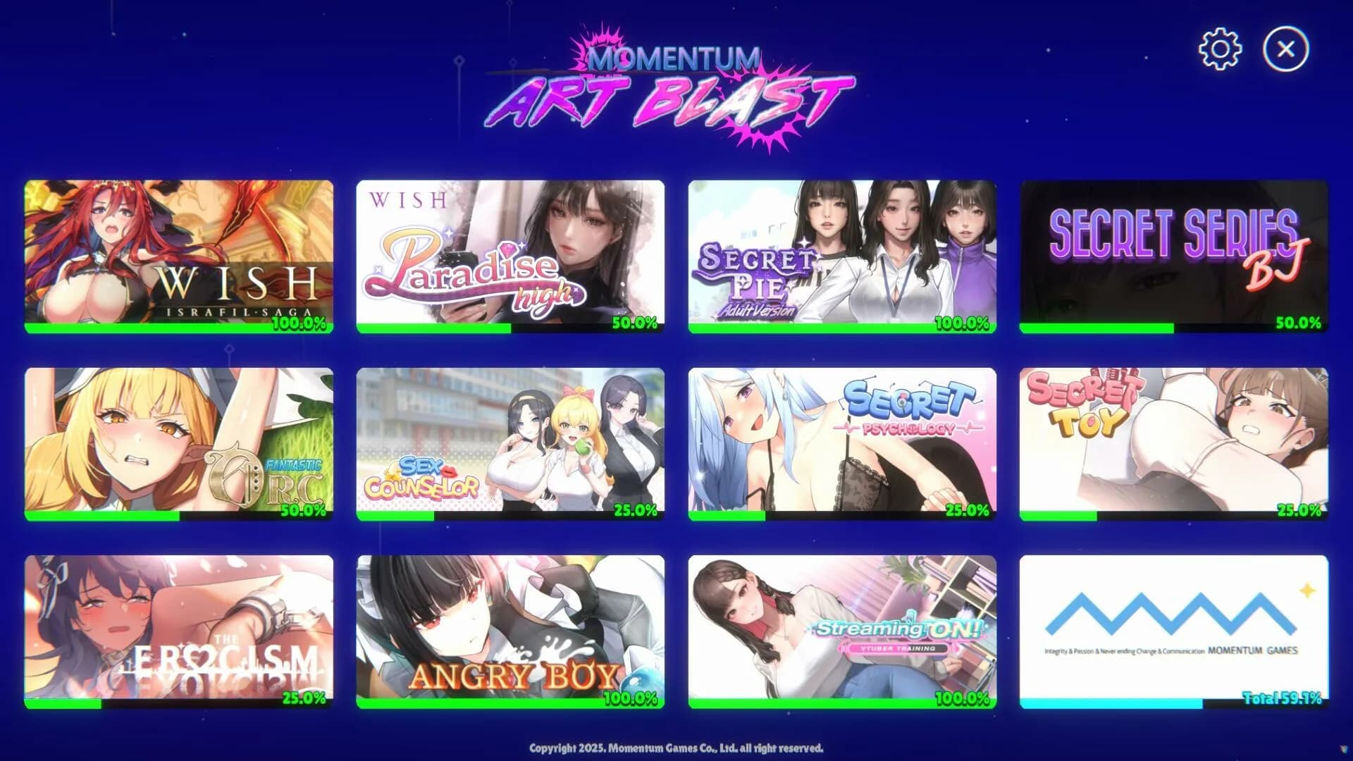 MOMENTUM ART BLAST screenshot screenshot 2