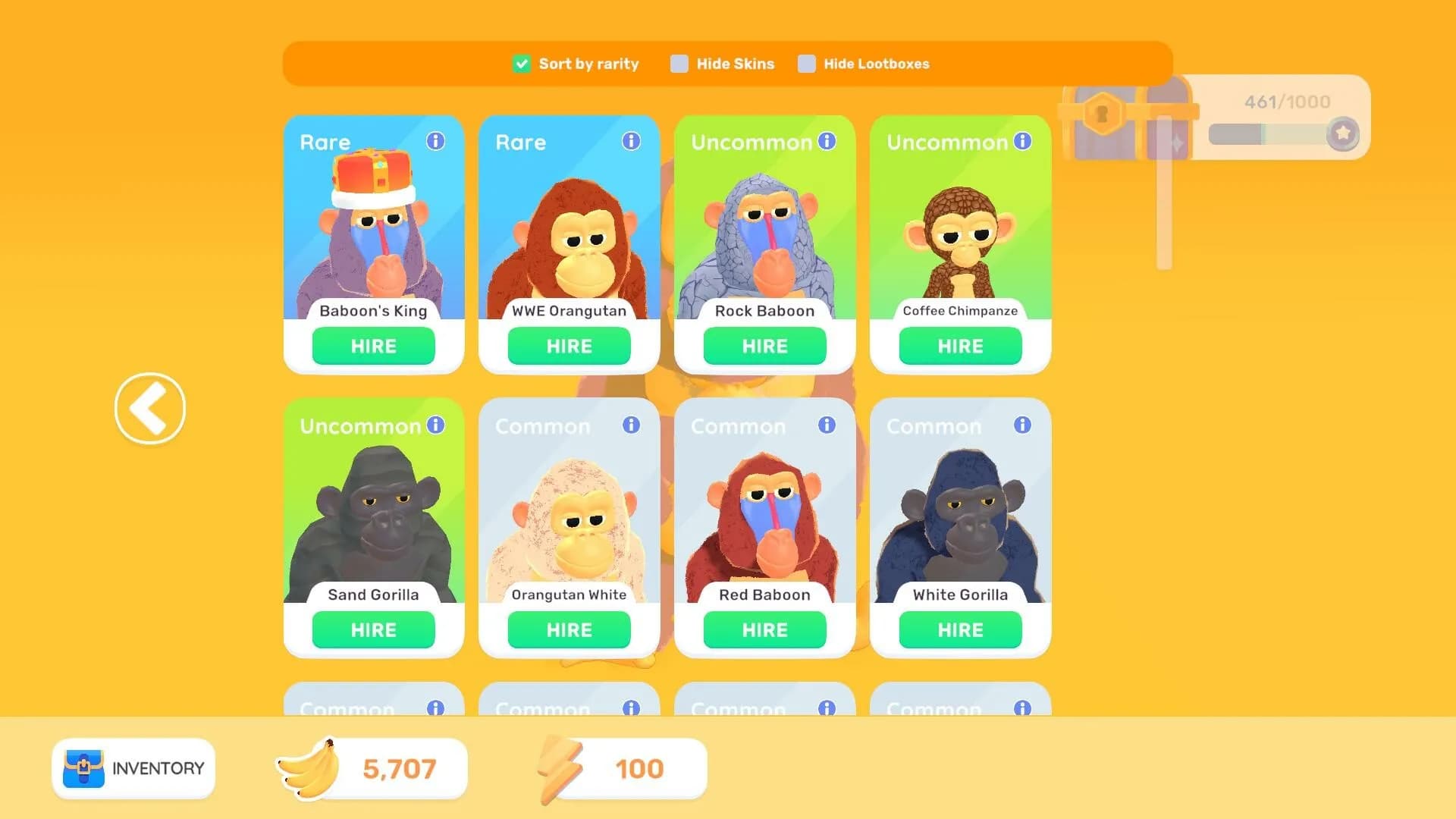Monkeys screenshot screenshot 1