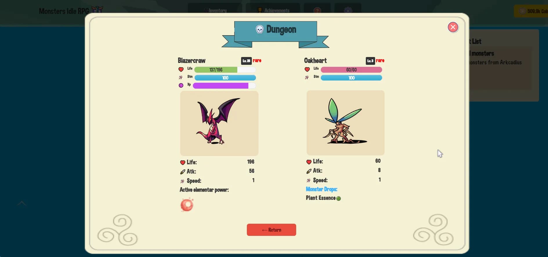 Monsters Idle RPG screenshot screenshot 0