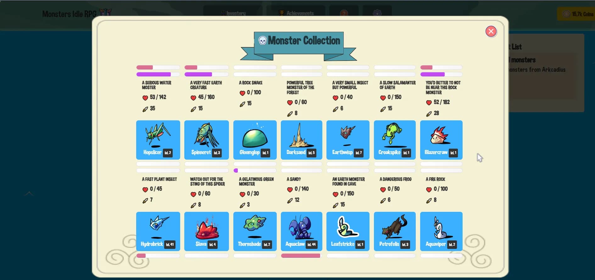 Monsters Idle RPG screenshot screenshot 4