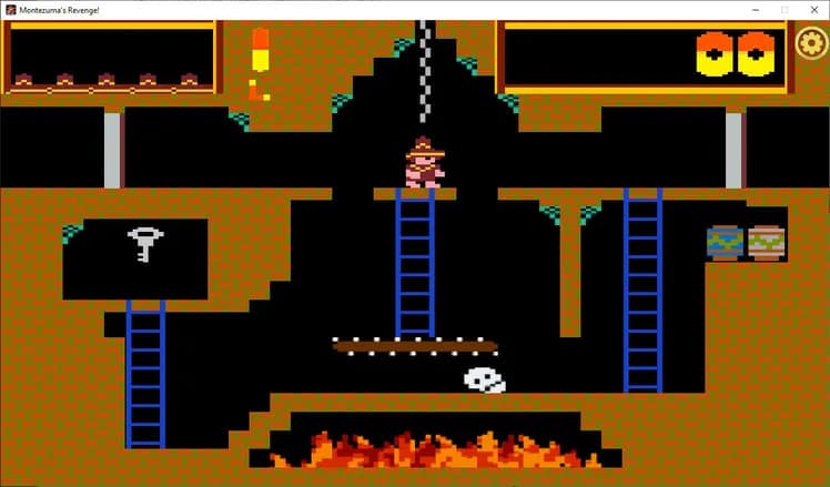 Montezuma's Revenge screenshot screenshot 1