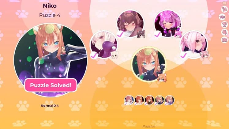 Mosaique Neko Waifus 5 screenshot screenshot 6