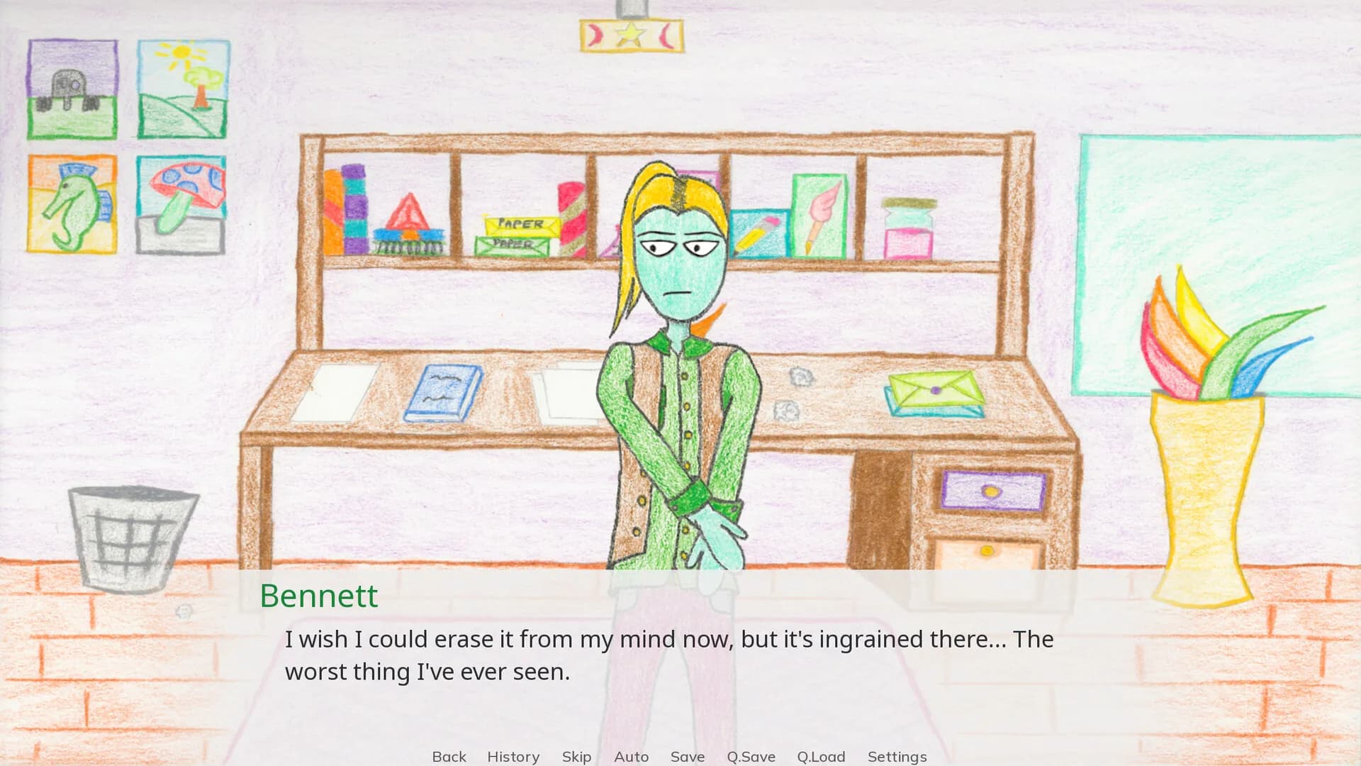 Murder in Crayontopia screenshot screenshot 2