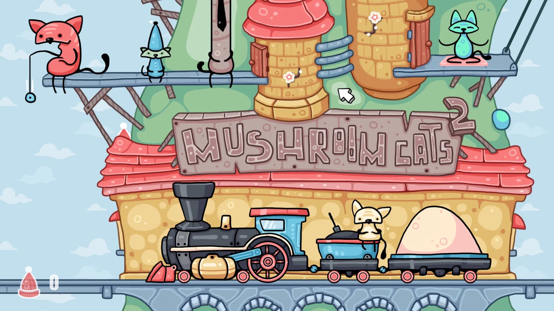 Mushroom Cats 2 screenshot screenshot 0
