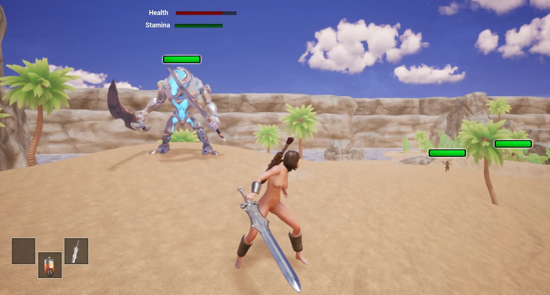 Naked Hero screenshot screenshot 1