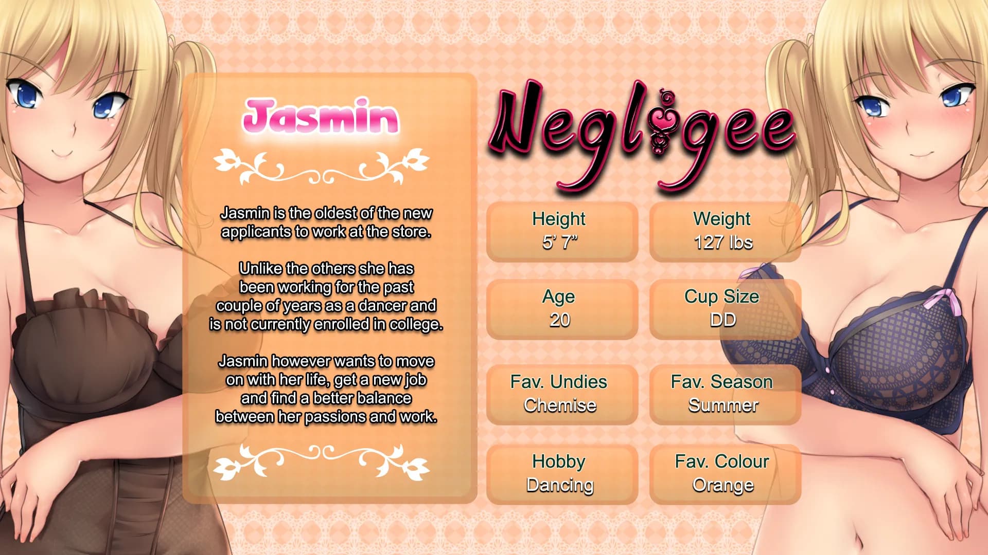 Negligee screenshot screenshot 8