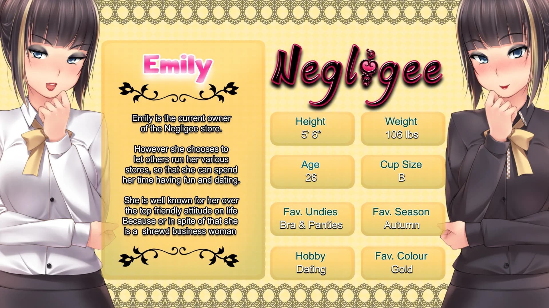 Negligee screenshot screenshot 9
