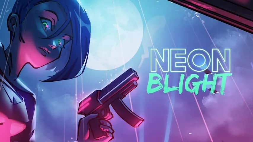 neon blight vertical card thumbnail