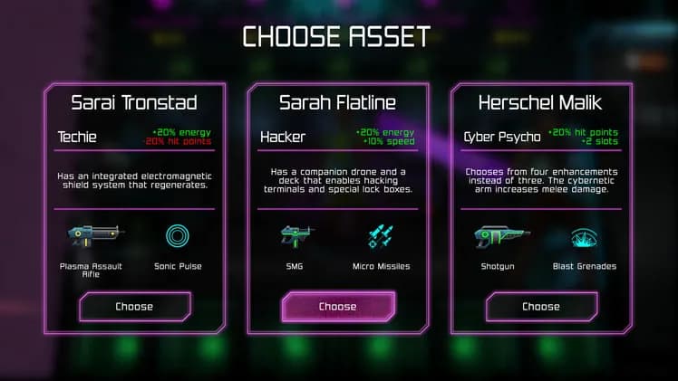 Neon Chrome screenshot screenshot 10