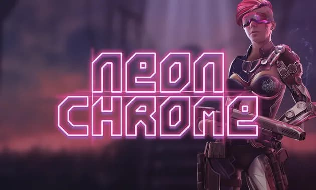 neon chrome vertical card thumbnail