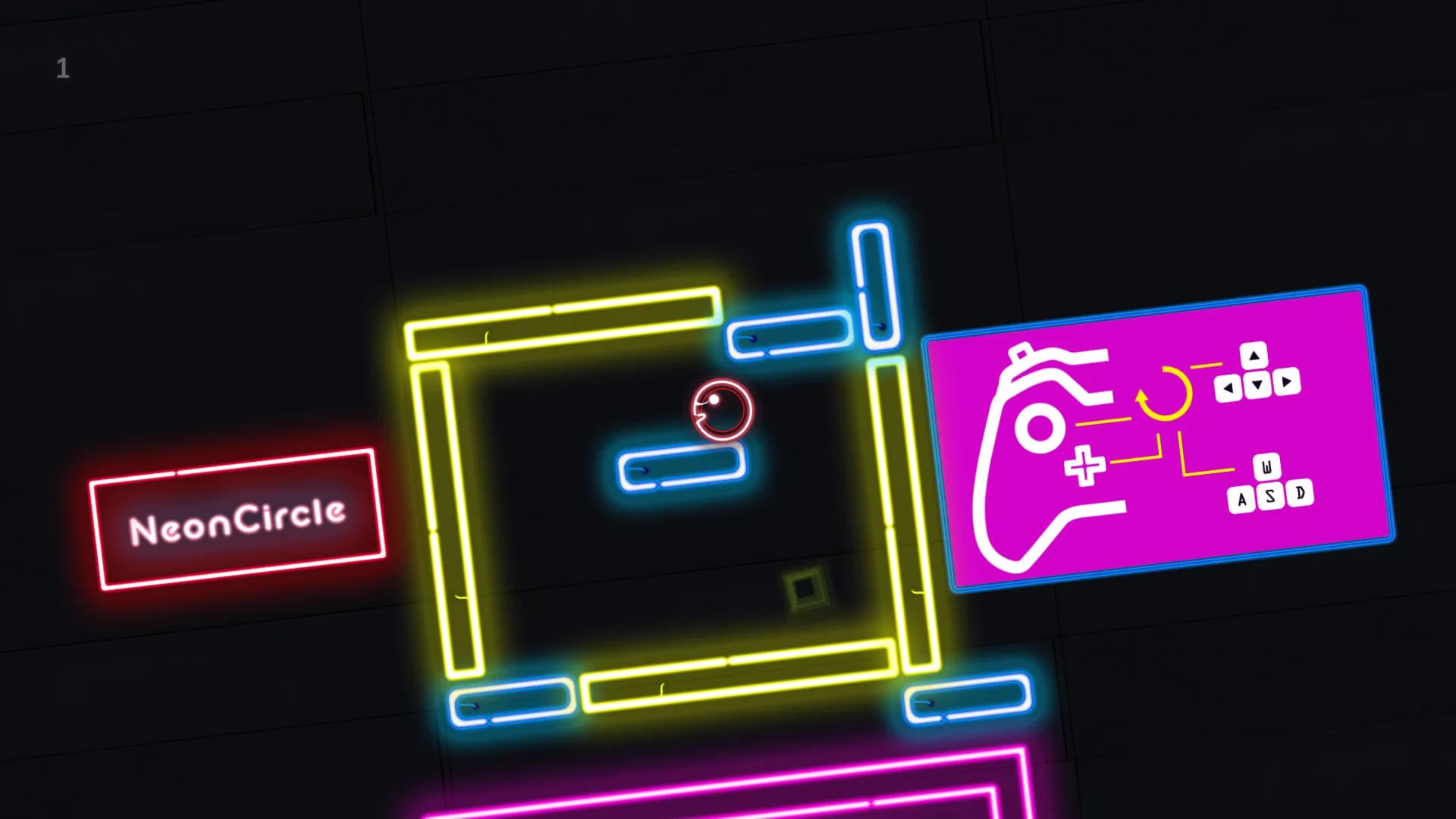 Neon Circle screenshot screenshot 0