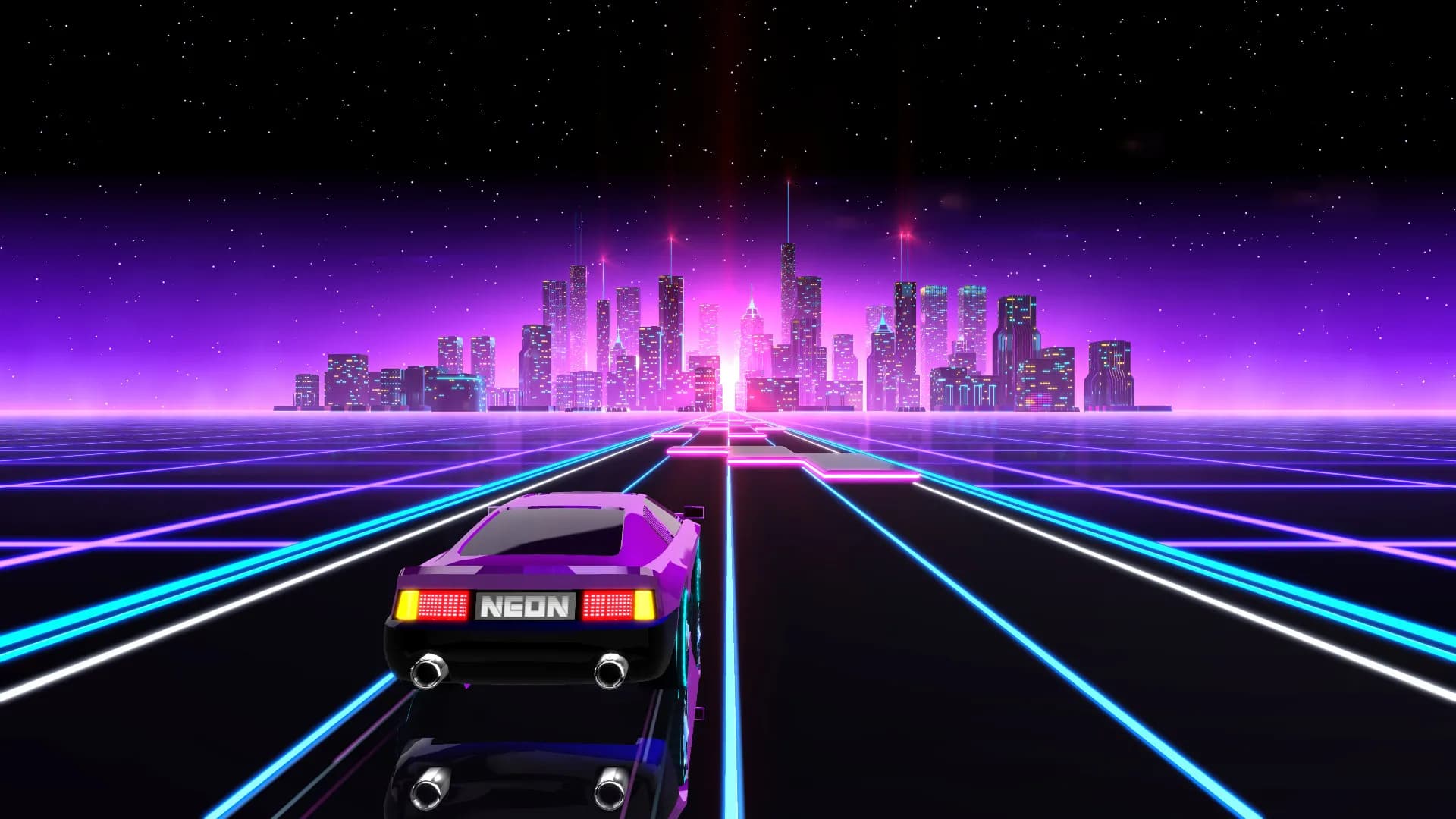 Neon Drive screenshot screenshot 0