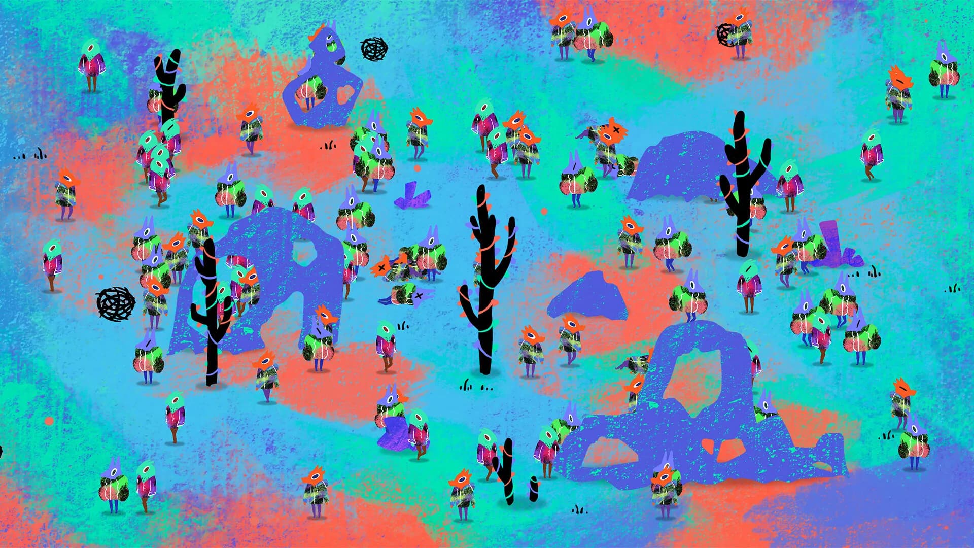 Neon Knives screenshot screenshot 2