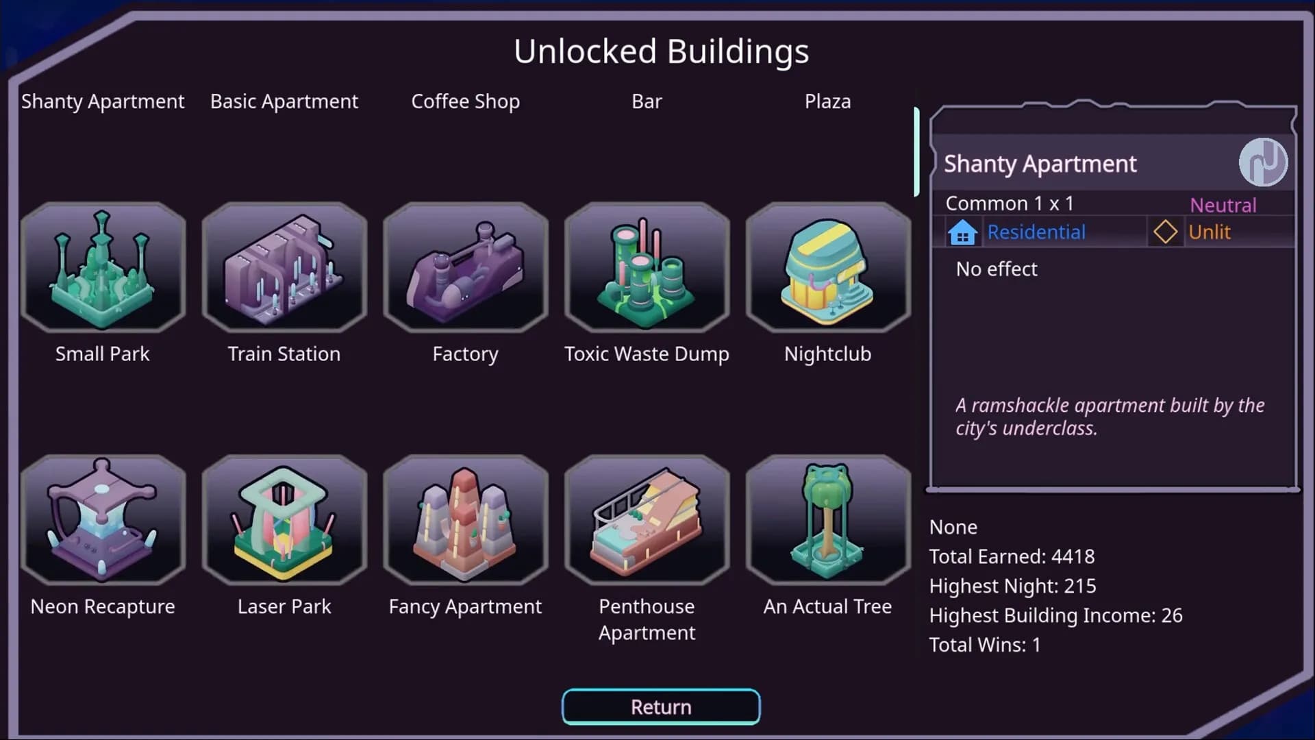 Neongarten screenshot screenshot 4