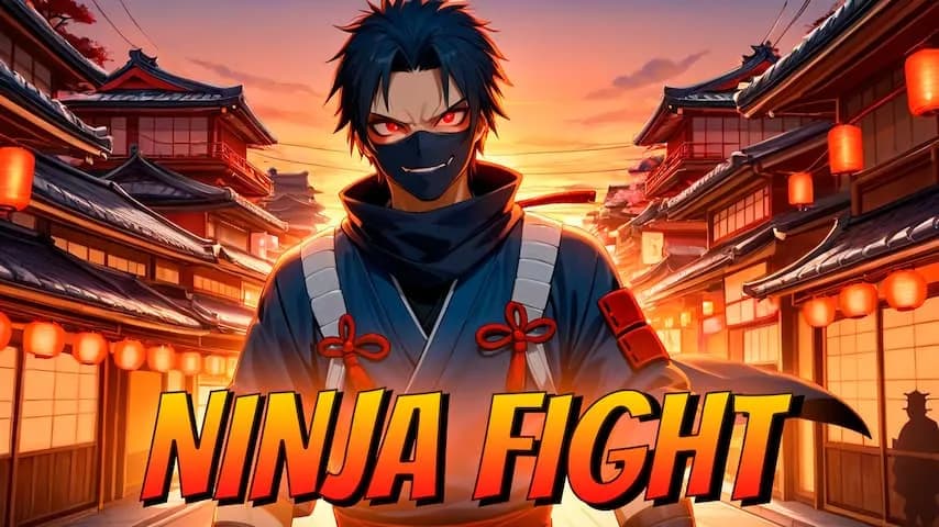 ninja fight vertical card thumbnail