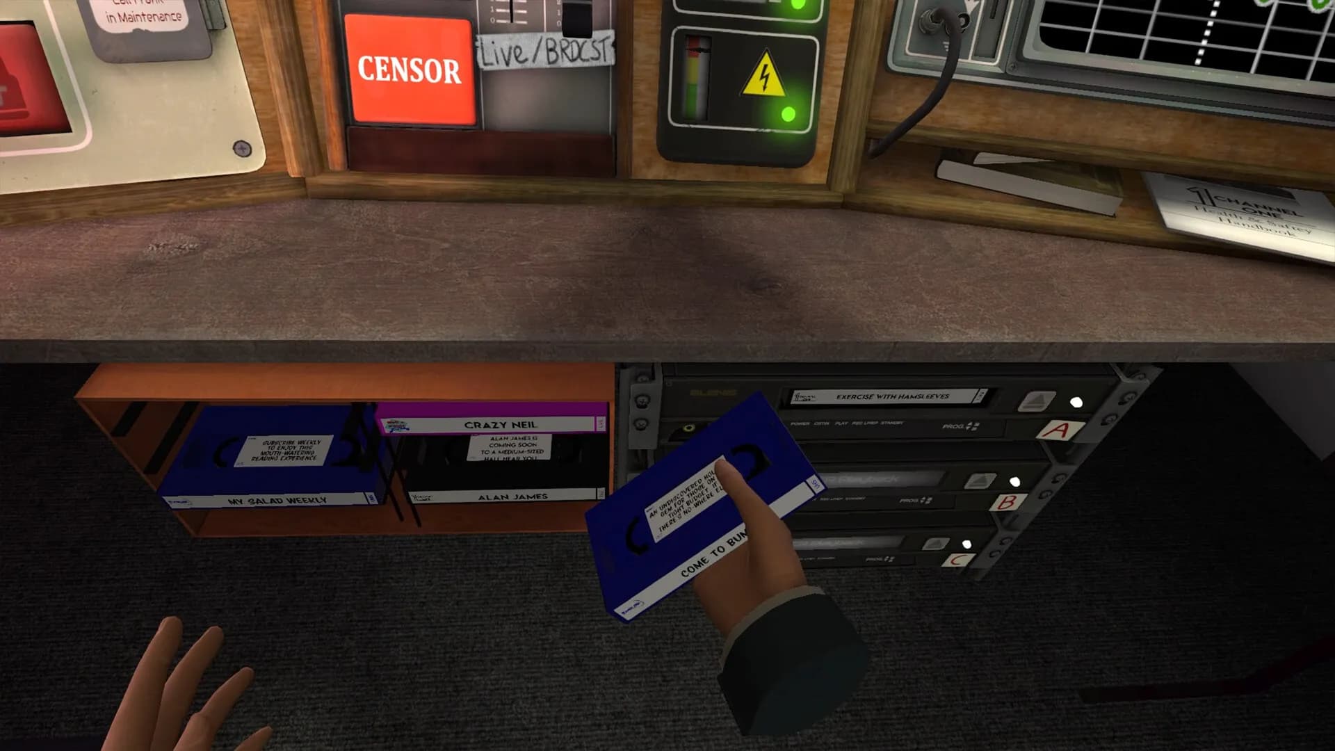 Not For Broadcast VR screenshot screenshot 1