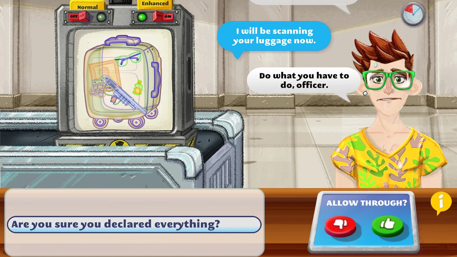 Nothing To Declare screenshot screenshot 2