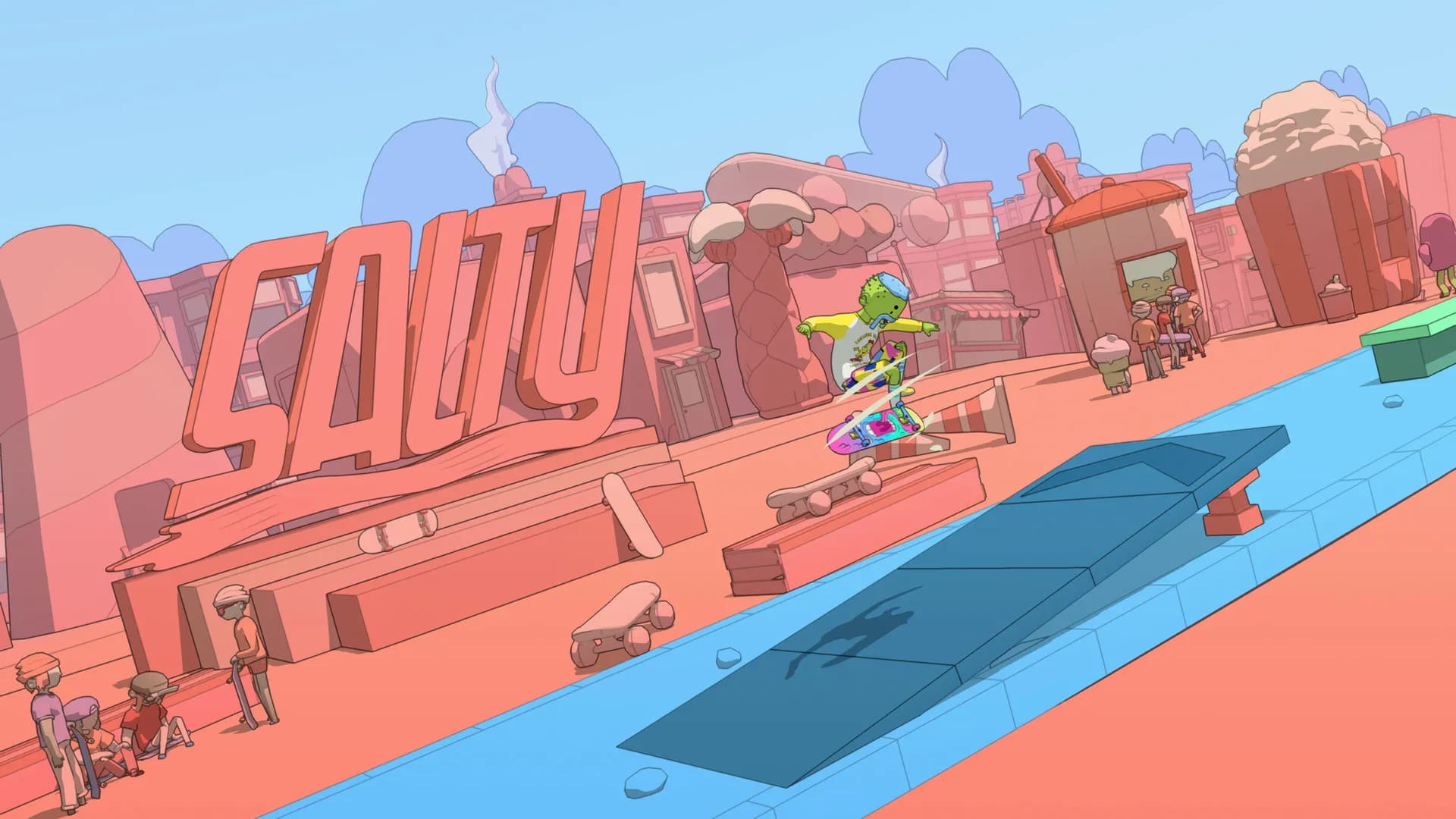 OlliOlli World screenshot screenshot 0