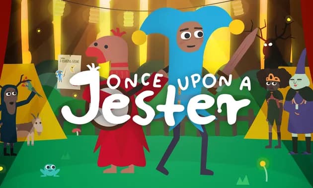once upon a jester vertical card thumbnail