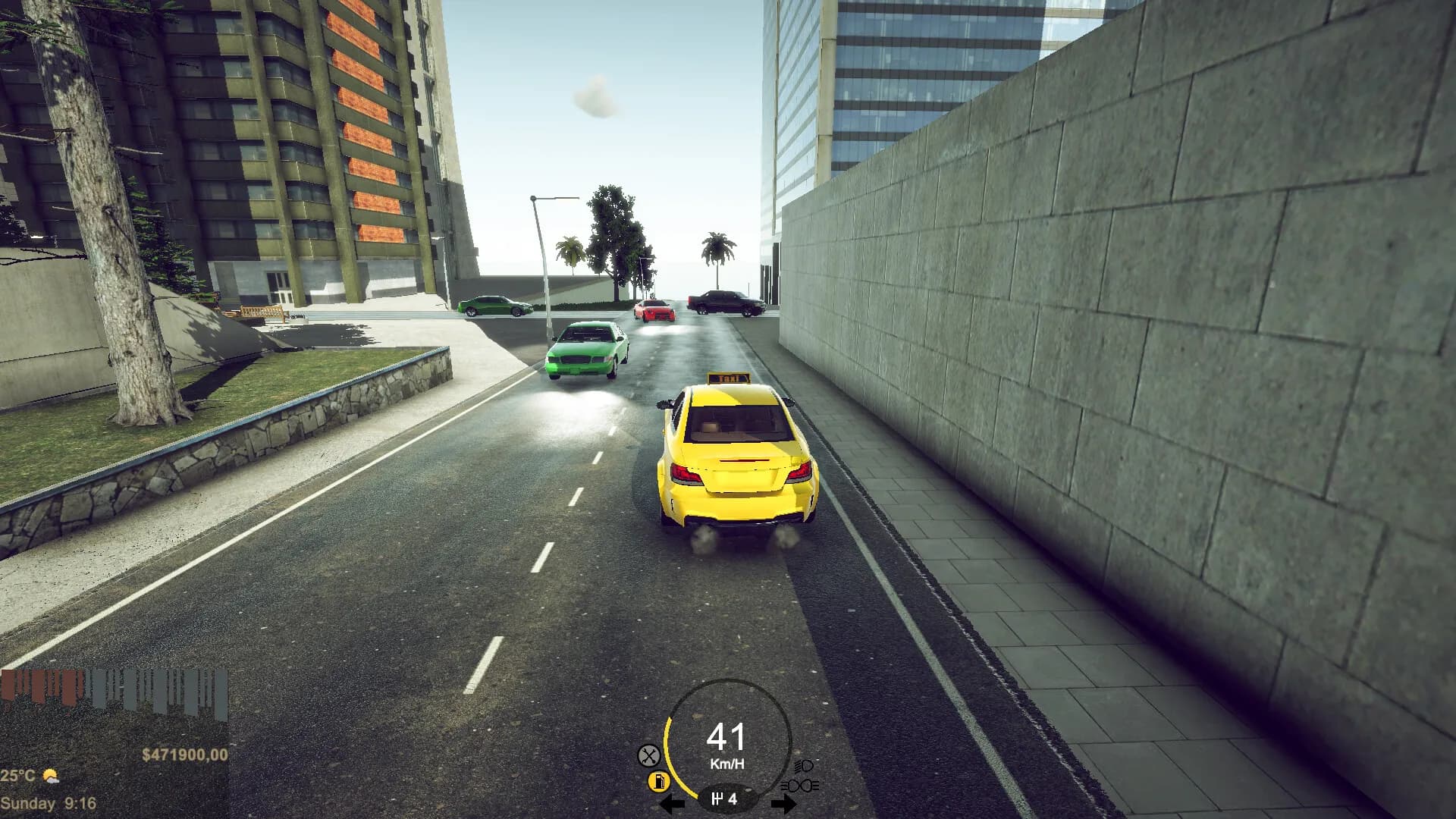Onefold Taxi Simulator screenshot screenshot 9