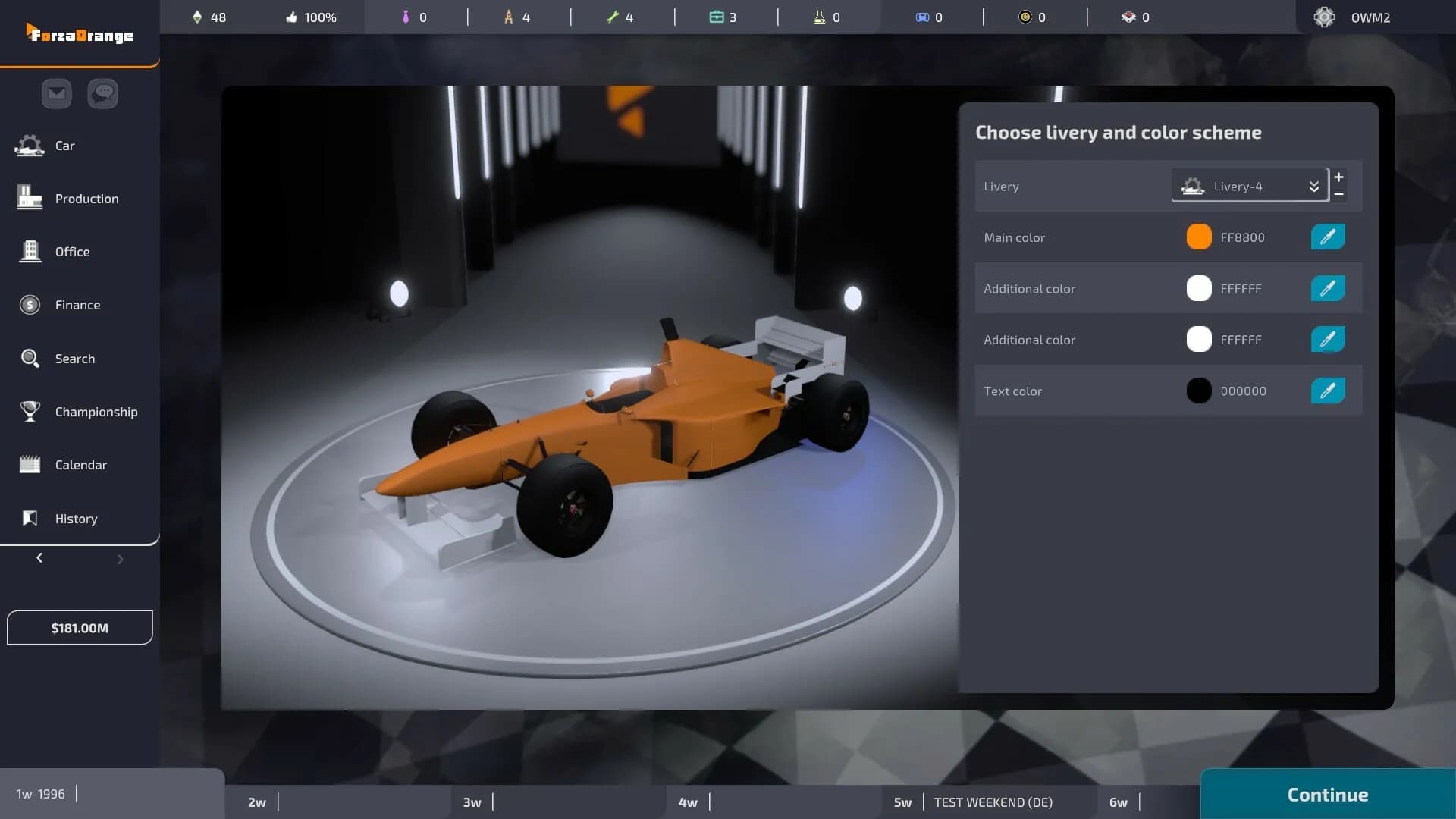 Open Wheel Manager 2 screenshot screenshot 1