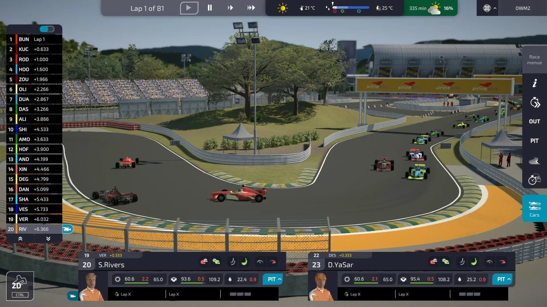 Open Wheel Manager 2 screenshot screenshot 5