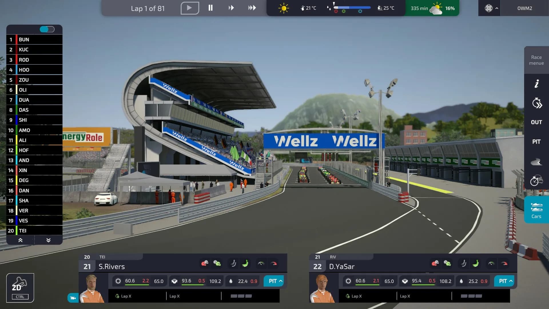 Open Wheel Manager 2 screenshot screenshot 7