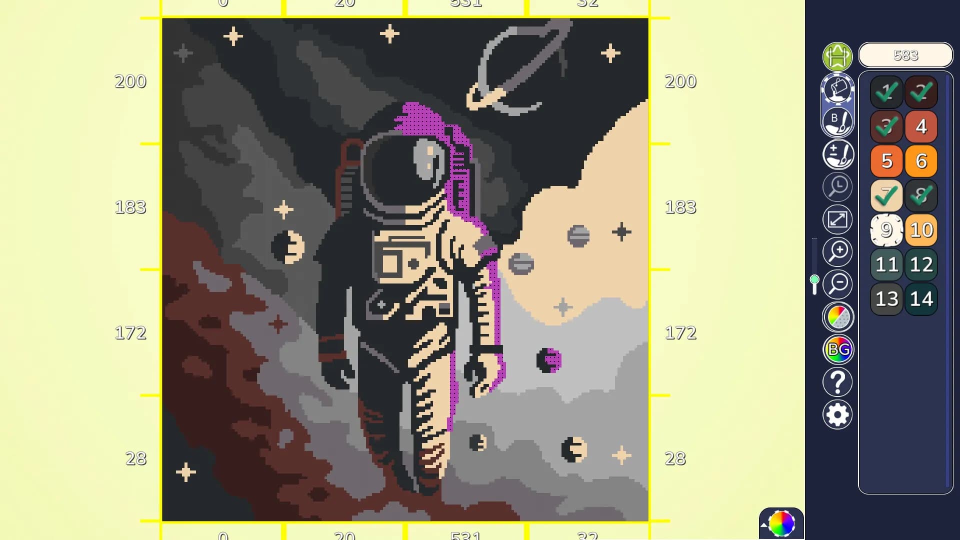 Paint by Pixel 3 screenshot screenshot 3