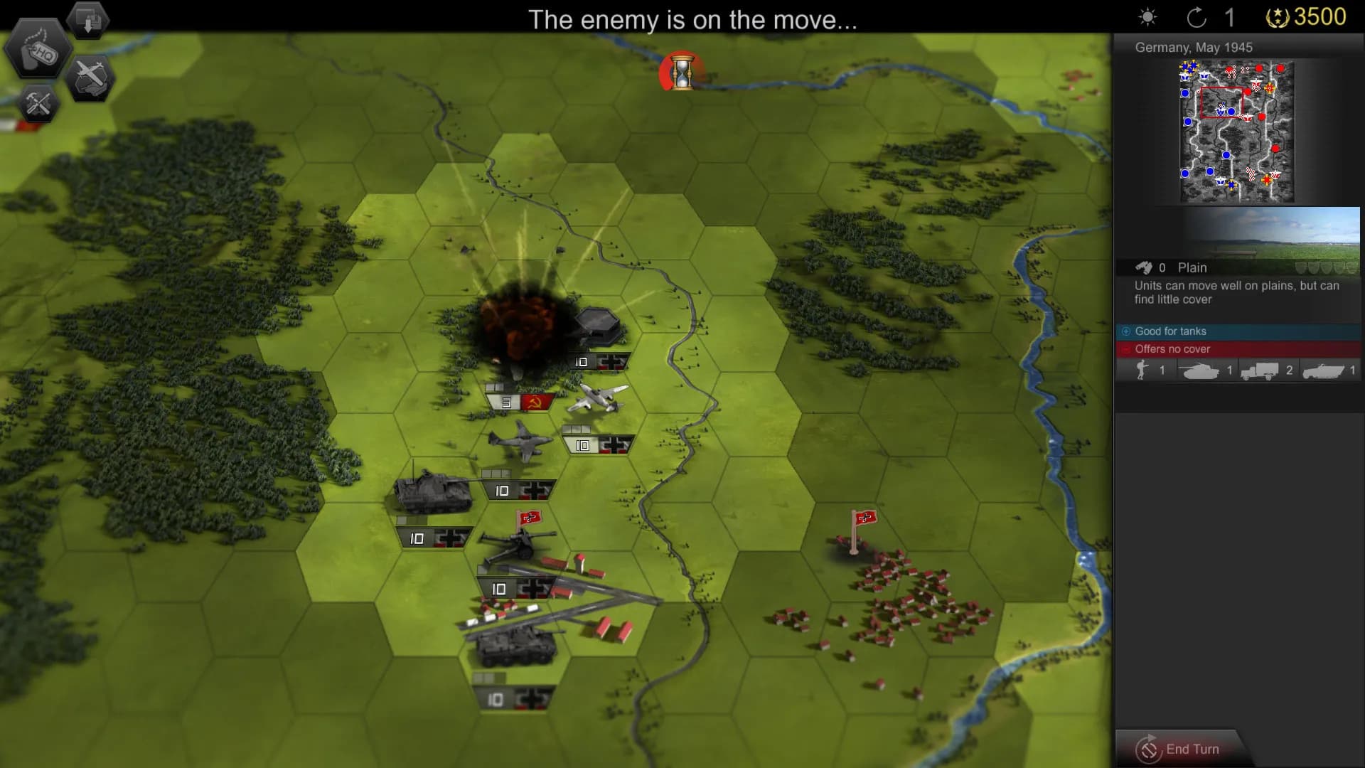 Panzer Tactics HD screenshot screenshot 2