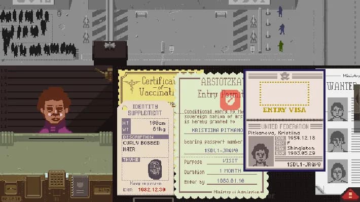 Papers, Please screenshot screenshot 0
