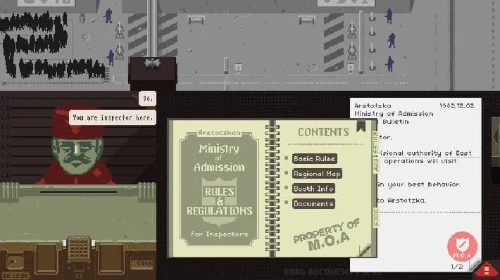 Papers, Please screenshot screenshot 6