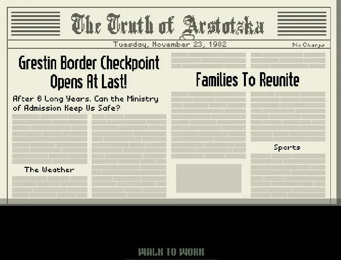Papers, Please screenshot screenshot 7