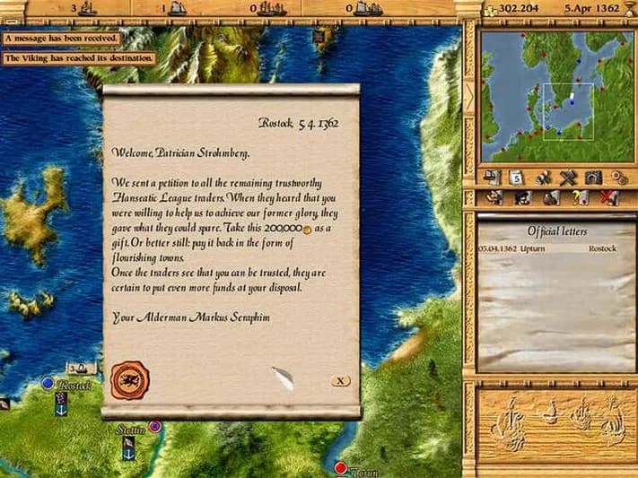 Patrician 3 screenshot screenshot 0
