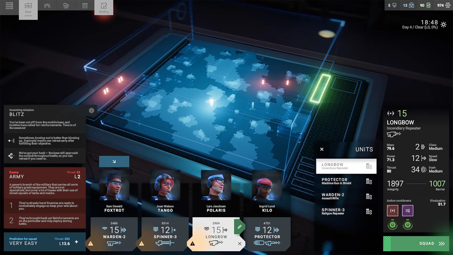 Phantom Brigade screenshot screenshot 5